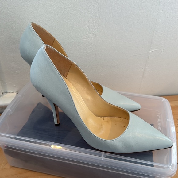 Kate Spade Heels in Light Teal - Picture 3 of 5